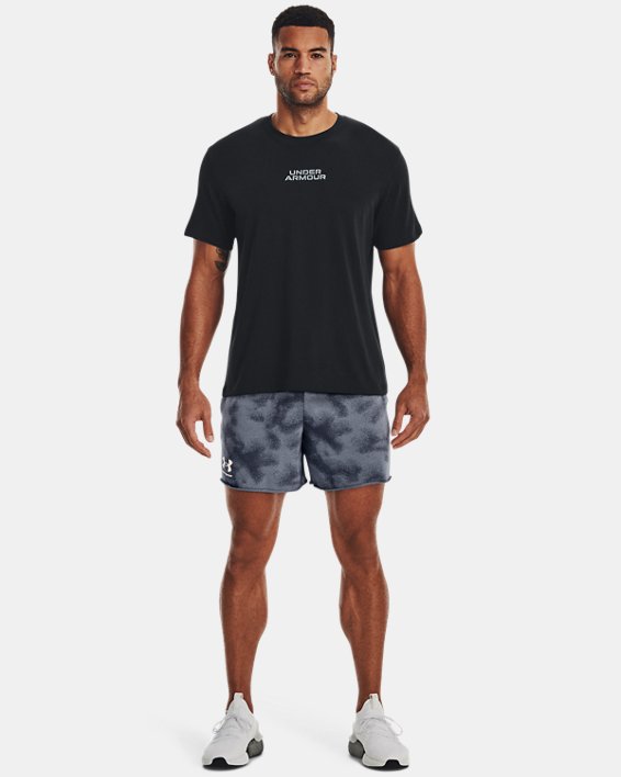Men's UA Rival Terry 6" Shorts, Gray, pdpMainDesktop image number 2